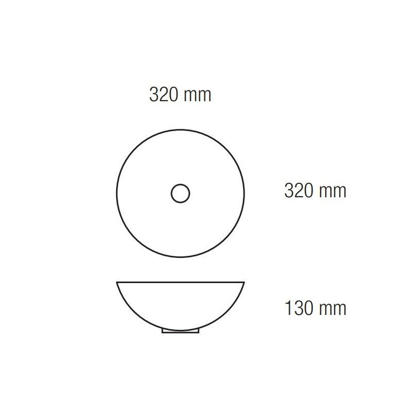 Elegancka Umywalka Nablatowa Sigma 32x32 - Nowoczesny Styl dla Twojej Łazienki