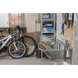 Kompaktowy Zlewozmywak Inox 45x45 z Syfonem Chic Kuchinox Chios - Praktyczność i Styl!