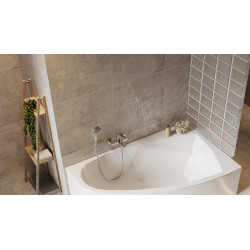 Ursa zestaw prysznicowy punktowy, chrom