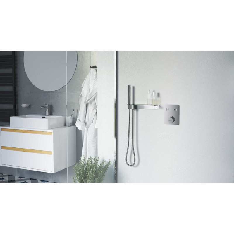 Clif zestaw prysznicowy z fix-fitem, chrom