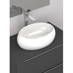 Stylowa umywalka nablatowa Lavo 48x34 - Elegancja i funkcjonalność w Twojej łazience