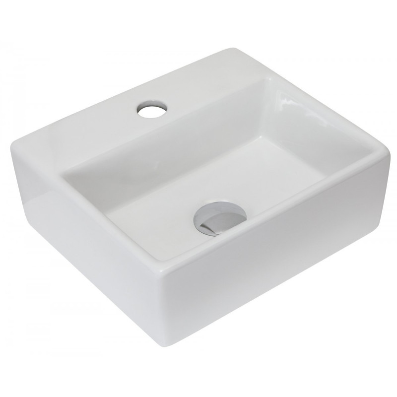 Stylowa umywalka ceramiczna Nexo 33x28 – elegancja i funkcjonalność na Twoim blacie!