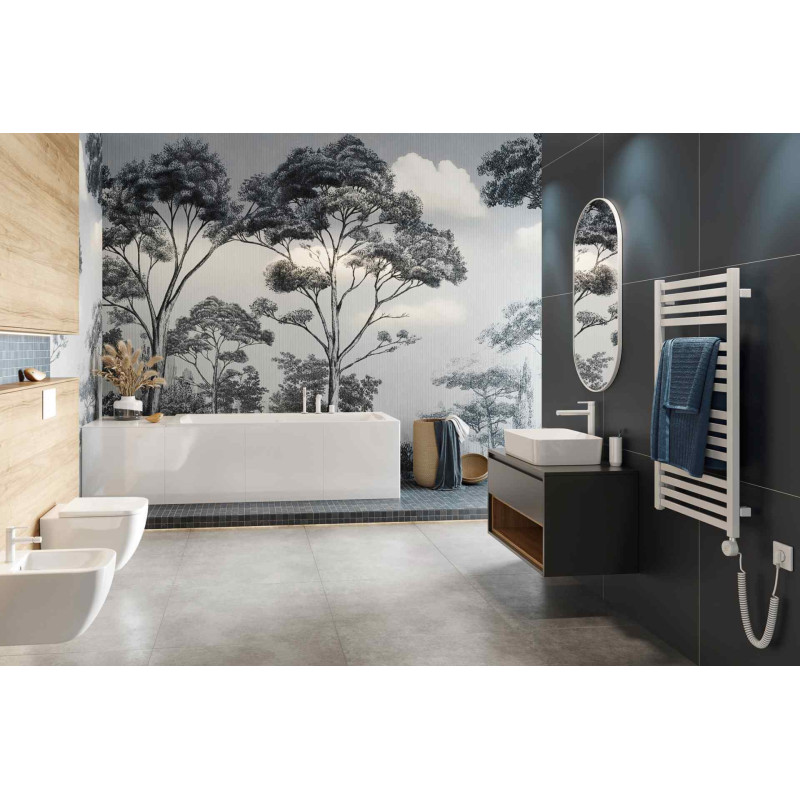 Horos grzejnik łazienkowy 96x50 cm, biały soft