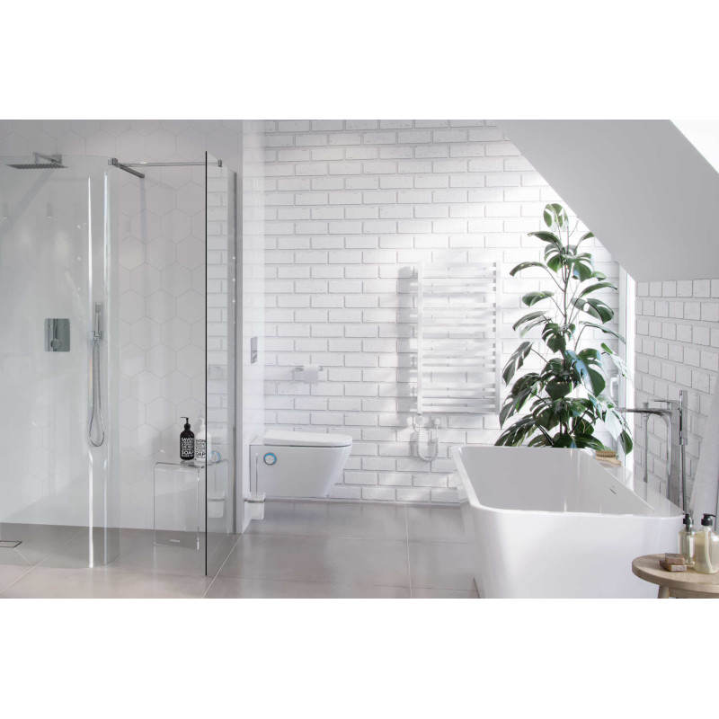 Horos grzejnik łazienkowy 96x50 cm, biały soft