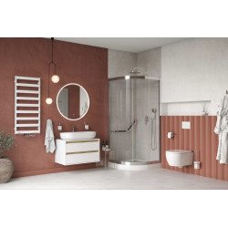 Excellent Meteor grzejnik łazienkowy 111x50 cm  biały soft