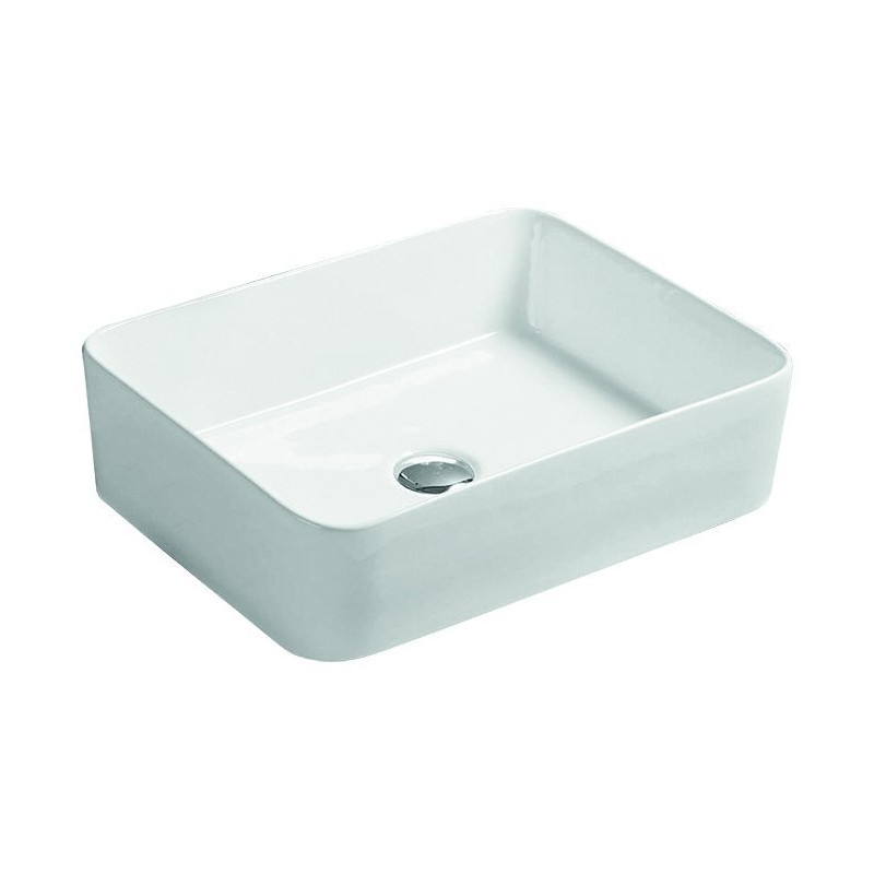 Elegancka Umywalka Nablatowa Zoom 48x37 – Nowoczesny design dla Twojej łazienki