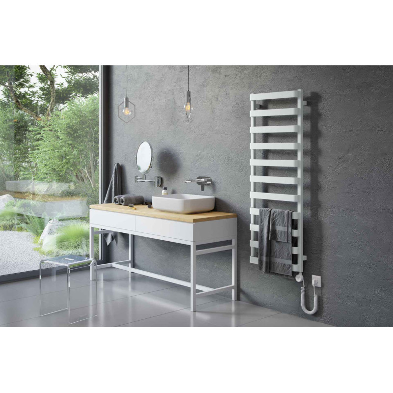 Excellent Meteor grzejnik łazienkowy 137x50 cm  biały soft