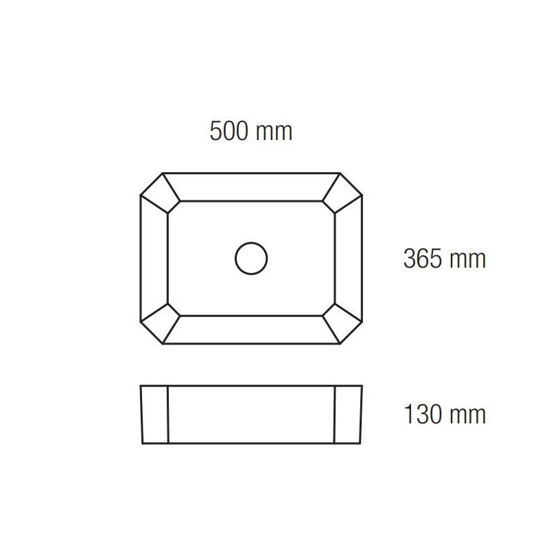 Ceramiczna umywalka Optima 50cm - Elegancja w Twojej łazience!