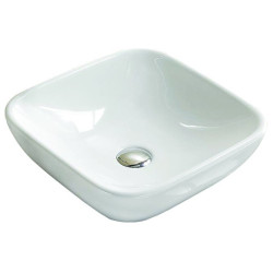 Ekskluzywna Umywalka Ceramiczna Silves 39x39 - Stylowa Nablatowa Elegancja