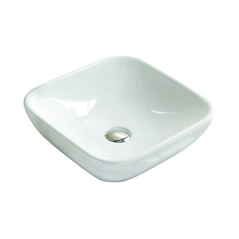 Ekskluzywna Umywalka Ceramiczna Silves 39x39 - Stylowa Nablatowa Elegancja