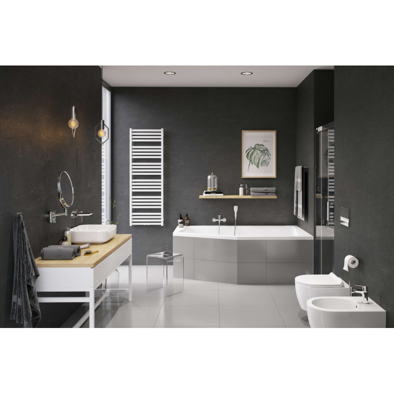 Horos grzejnik łazienkowy 146x50 cm, biały soft