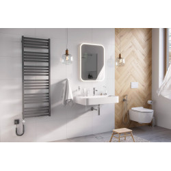 Excellent Horos grzejnik łazienkowy 146x50 cm  szary metalik