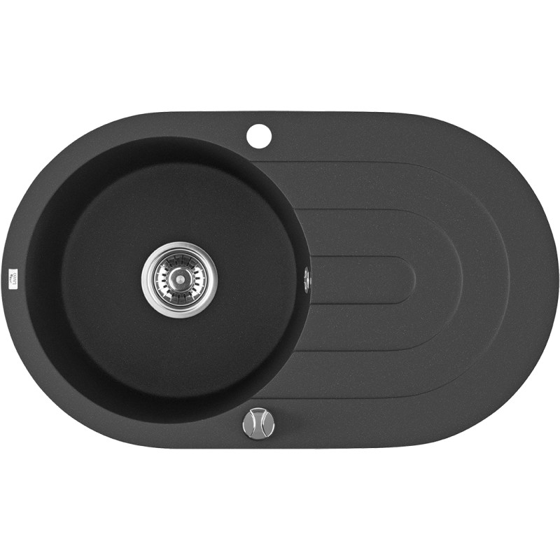 Dafne 1-komorowy zlewozmywak z ociekaczem - Elegancja i funkcjonalność w jednym!