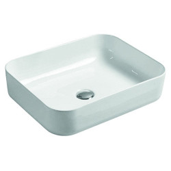 Stylowa umywalka nablatowa Pico 50x39 - nowoczesna elegancja w Twojej łazience!