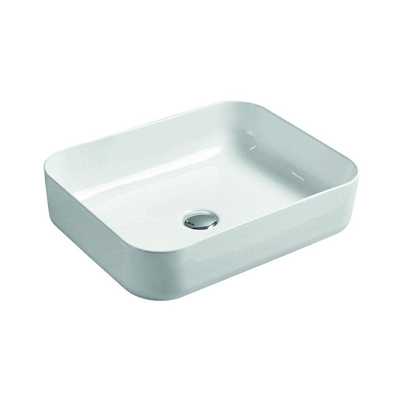 Stylowa umywalka nablatowa Pico 50x39 - nowoczesna elegancja w Twojej łazience!