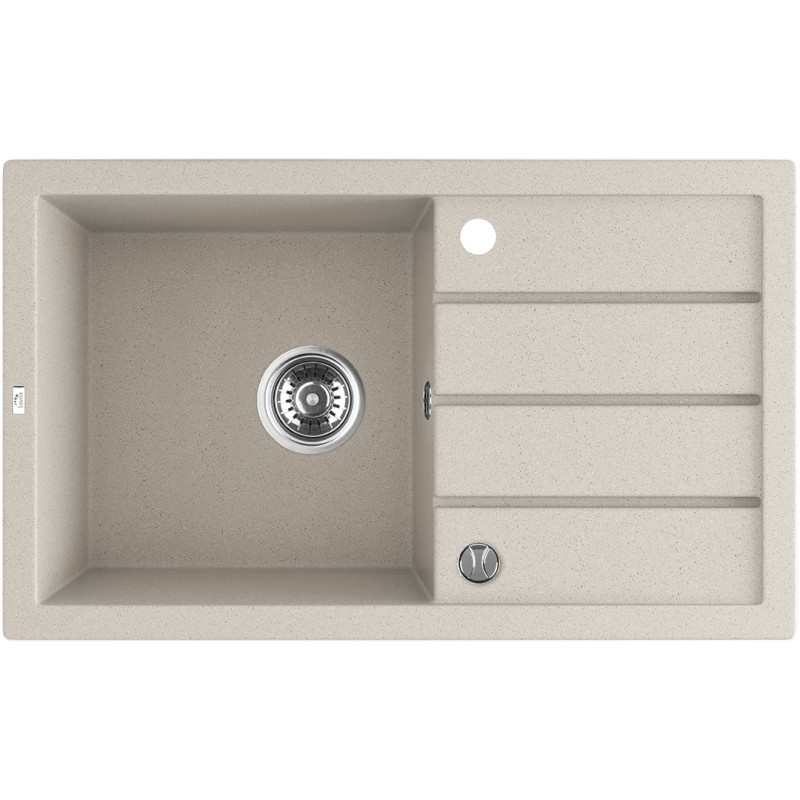 Zlewozmywak Trzynastka Beżowy 1-komorowy z Ociekaczem - Elegancja i Funkcjonalność