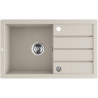 Laveo Trzynastka zlewozmywak granitowy beż 480x790 1-komorowy