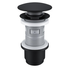 Oszczędny Syfon Teleskopowy z Eleganckim Czarnym Korkiem – Idealny do Małych Przestrzeni