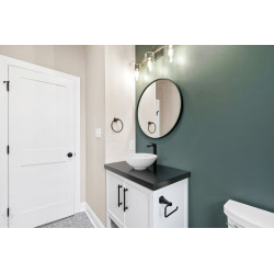 Stylowa umywalka ceramiczna Tinos, biały mat – elegancja do Twojej łazienki!