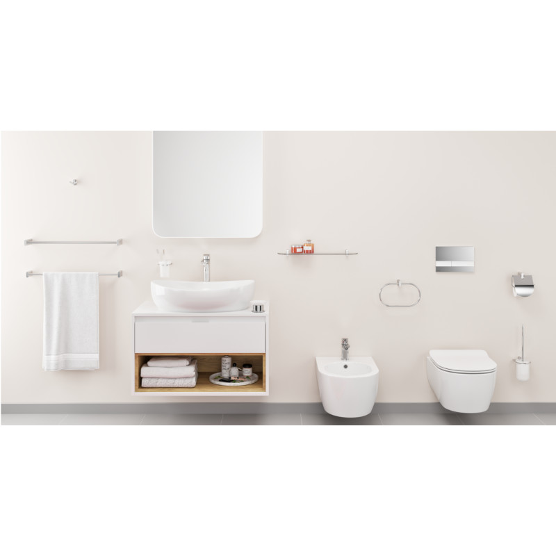 Kobo szczotka wc stojąca, chrom