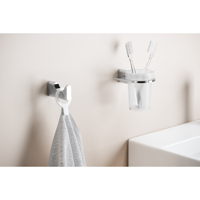 Stylowy Pojedynczy Haczyk KOBO - Elegancja w Każdej Łazience!