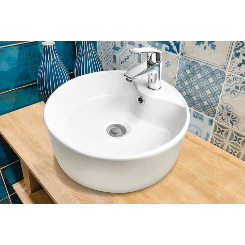 Ceramiczna umywalka nablatowa Granada 47 cm - elegancja i styl dla Twojej łazienki