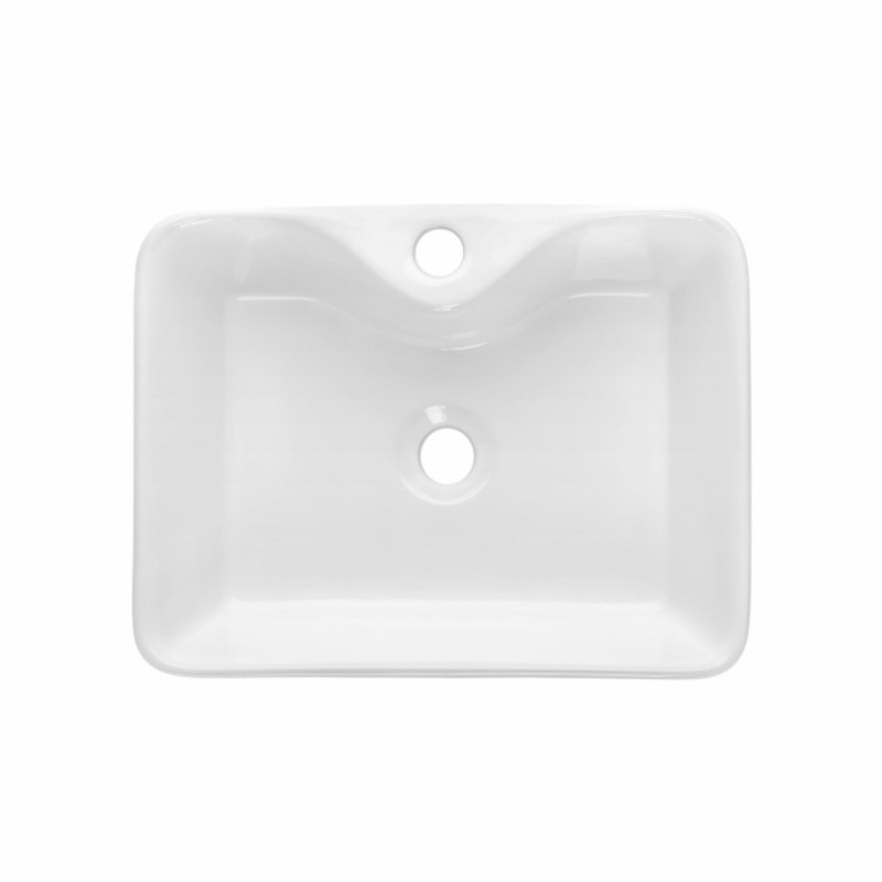 Stylowa umywalka nablatowa Patras 49 cm – elegancja i funkcjonalność w Twojej łazience!