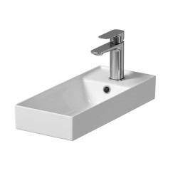 Stylowa Umywalka Ceramiczna Larga 50x22 cm - Elegancja dla Twojej Łazienki!