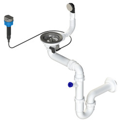 Laveo Syfon 3,5" stal