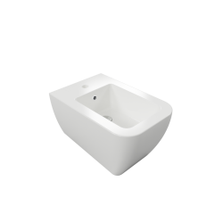 Quadra bidet wiszący biały połysk