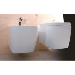 Excellent Quadra bidet wiszący biały połysk nan