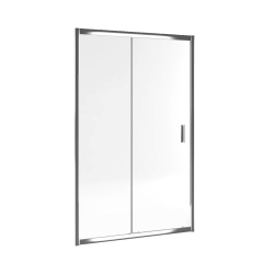 Seria 201 drzwi prysznicowe przesuwne 120 cm, Clean Control, chrom przezroczyste