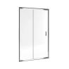 Seria 201 drzwi prysznicowe przesuwne 120 cm, Clean Control, chrom przezroczyste