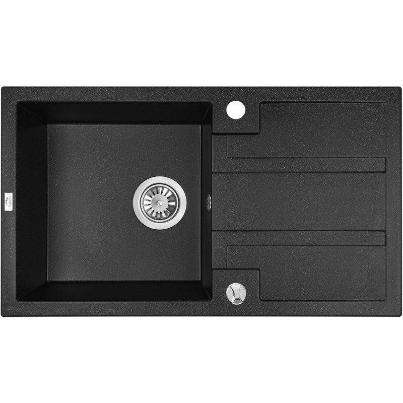 Czarny Zlew Barbados - Styl i Funkcjonalność w Jednym!