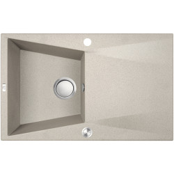 Laveo Grenada zlewozmywak granitowy beż 480x780 1-komorowy