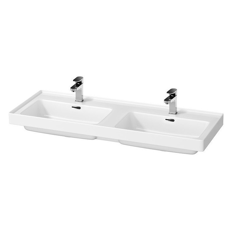 Elegancka Podwójna Umywalka Crea 120 cm - Styl i Funkcjonalność w Jednym