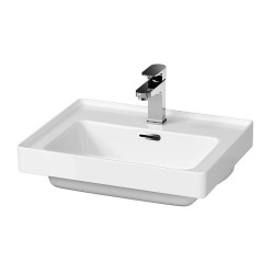 Ceramiczna umywalka Crea 50 cm - ponadczasowa elegancja dla Twojej łazienki!