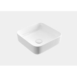 Elegancki Korek Ceramiczny do Umywalek i Bidetów - Biały, Stylowy Design