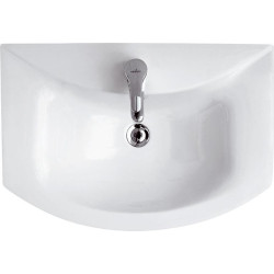 Elegancka umywalka ceramiczna Omega 65 cm – styl i funkcjonalność w Twojej łazience!