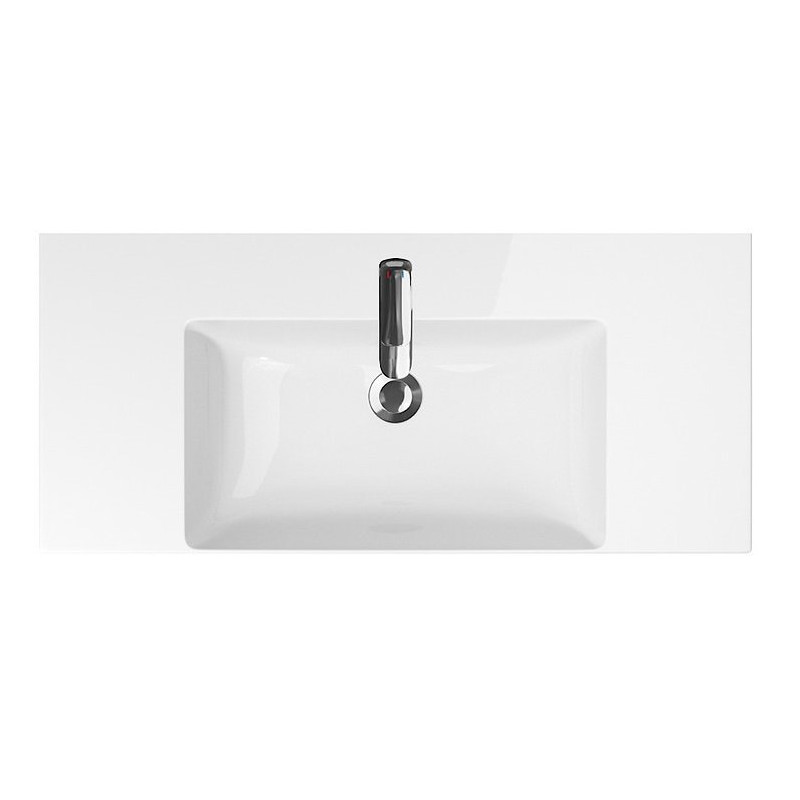 Ekskluzywna umywalka meblowa Inverto 100 cm - nowoczesna elegancja w łazience