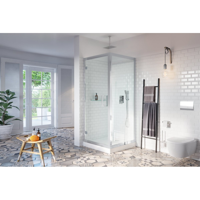 Elegancka Kabina Prysznicowa SERIA 600 90x90 - Nowoczesna i Funkcjonalna!