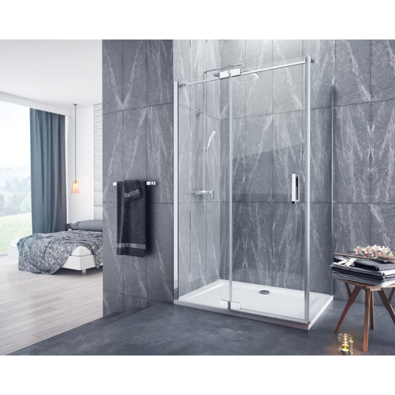 Forma brodzik prostokątny 120x90 cm niski, biały połysk