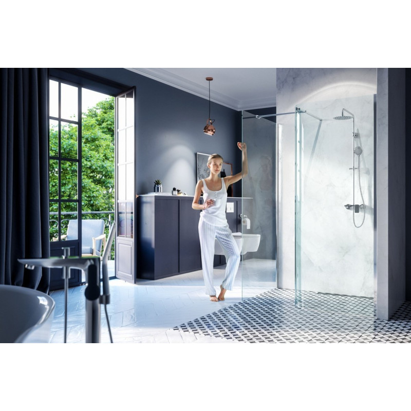 Luksusowa Kabina Prysznicowa Walk-In 90cm - Elegancja i Nowoczesność