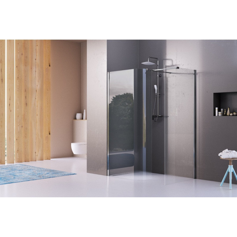 Luksusowa Kabina Prysznicowa Walk-In 90cm - Elegancja i Nowoczesność