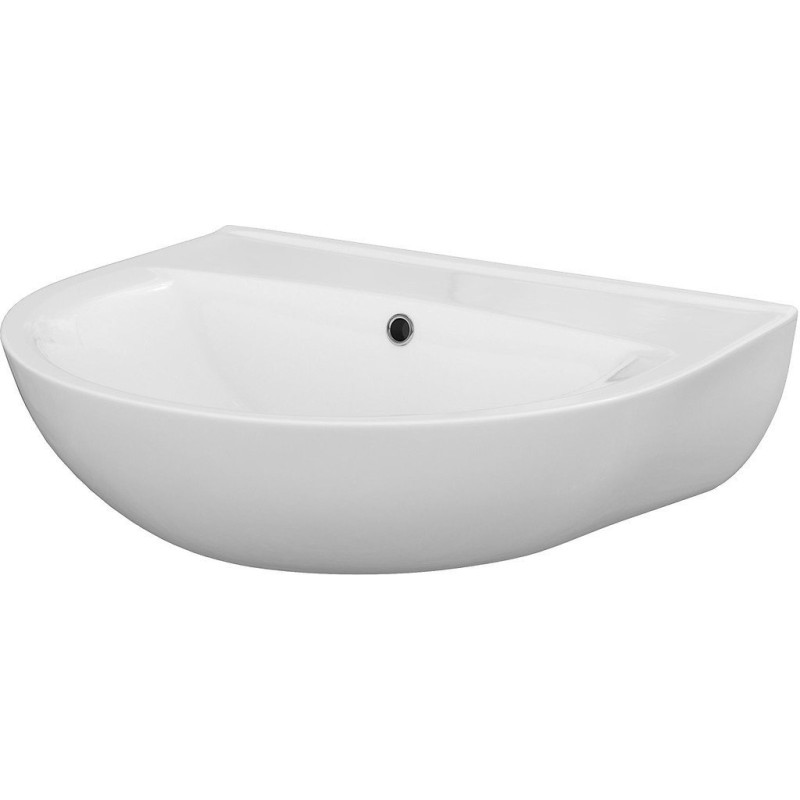 Elegancka Umywalka Ceramiczna President 60 cm Bez Otworu - Idealna do Nowoczesnych Łazienek