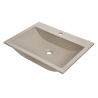 Stylowa umywalka granitowa Albano 60x44 - Odporna i elegancka, w kolorze beżu