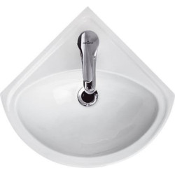 Stylowa ceramiczna umywalka narożna Sigma 30 cm – elegancja i funkcjonalność w jednym!