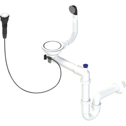 Laveo Syfon 3,5" stal