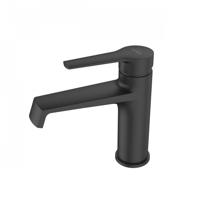 Elegancka czarna bateria umywalkowa Fira – nowoczesny styl w Twojej łazience!