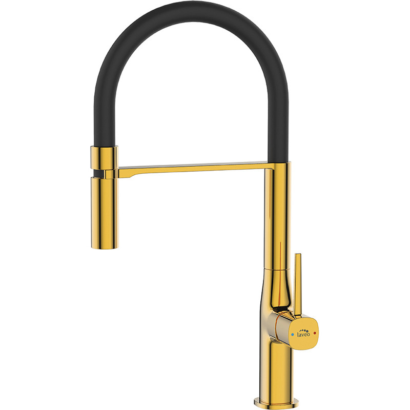 Pola Złoto-Czarna bateria stojąca z ruchem elastycznym - styl i wygoda w jednym!